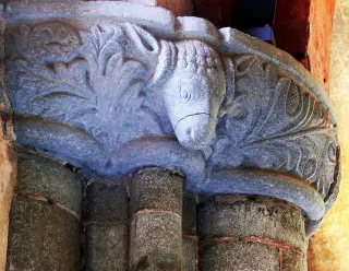 Capitello - Chiesa o Abbazia di Sant'Antonio di Ranverso a Buttigliera AltaFrazione Sant'Antonio di Ranverso