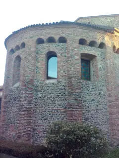 Abside lato destro - Parrocchiale di Santa Maria di Pulcherada a San Mauro Torinese