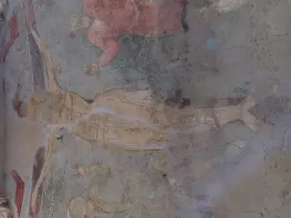 Affreschi dettagli - Parrocchiale di Santa Maria di Pulcherada a San Mauro Torinese