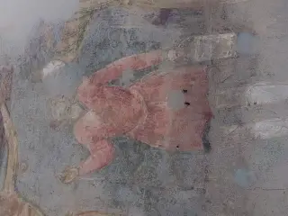 Affreschi dettagli - Parrocchiale di Santa Maria di Pulcherada a San Mauro Torinese