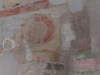 Affreschi dettagli - Parrocchiale di Santa Maria di Pulcherada a San Mauro Torinese