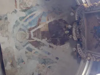 Cristo Pantocratore nell'abside - Parrocchiale di Santa Maria di Pulcherada a San Mauro Torinese