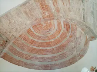 Catino absidale - Chiesa di San Pietro di Navigliano a San Sebastiano Da PoFrazione Navigliano