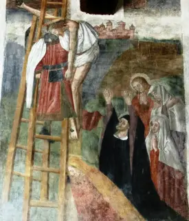 Affreschi Vita e Passione Gesù - Chiesa Cappella di San Francesco a Santa Vittoria d'Alba