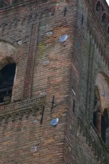 Scodelle smaltate - Chiesa di San Giovanni Battista a Sale