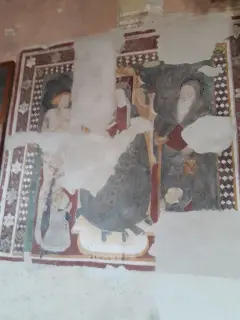 Madonna, San Sebastiano e Sant'Antonio - Chiesa di S. Maria e S. Siro - Santuario Madonna D.Guardia a Sale