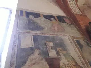 Affresco - Chiesa di S. Maria e S. Siro - Santuario Madonna D.Guardia a Sale