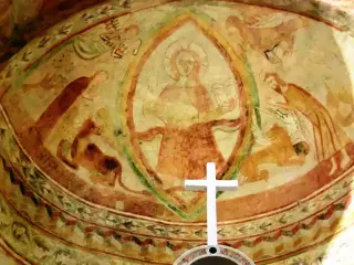 Pantocaratore - Chiesa Cimiteriale di San Giovanni Battista a Sale San Giovanni