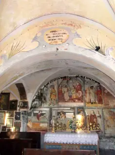 Navata nord terza campata storie di San Giuliano - Cappella di San Giuliano a SaviglianoFrazione San Giuliano