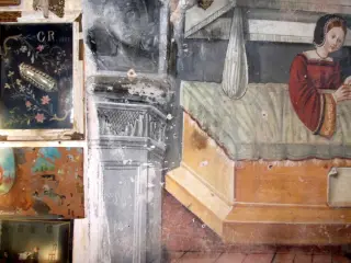 Storie di San Giuliano dettaglio - Cappella di San Giuliano a SaviglianoFrazione San Giuliano