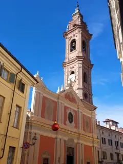 Facciata e campanile - Collegiata di Sant'Andrea a Savigliano