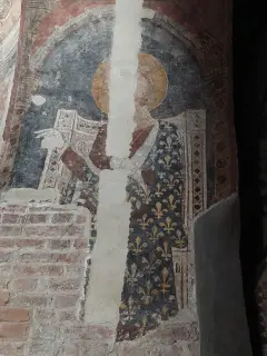 Affresco cappella San Nicola - Collegiata di Sant'Andrea a Savigliano