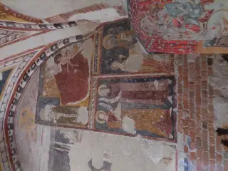 Affresco cappella San Nicola - Collegiata di Sant'Andrea a Savigliano