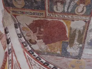 Affresco cappella San Nicola - Collegiata di Sant'Andrea a Savigliano