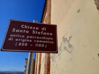 Pannello illustrativo - Chiesa di Santo Stefano a Antignano