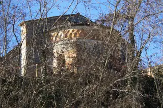 Vista dalla strada - Chiesa dei Santi Fabiano e Sebastiano a Montiglio MonferratoFrazione Scandeluzza