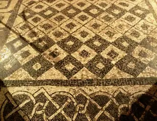 Mosaici della cripta - Badia o Abbazia di Santa Giustina a Sezzadio