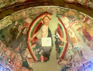 Cristo nella mandorla - Badia o Abbazia di Santa Giustina a Sezzadio