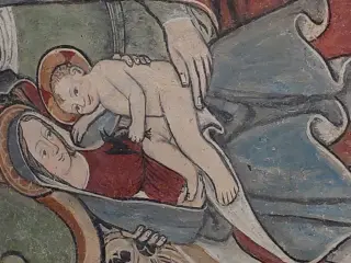 Sant'Anna Metterza Dettaglio - Cappella di San Giuliano a Druento