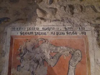 Hoc opus fecit fieri ... 1493 - Cappella di San Giuliano a Druento