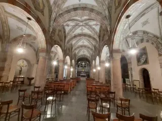 Interno - Chiesa di Santa Maria Canale o dei Canali a Tortona