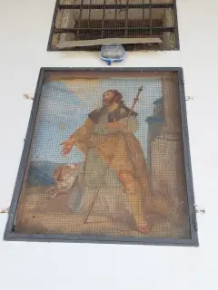 San Rocco in facciata - Cappella di San Rocco a Trinità