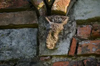 Peduccio zoomorfo - Chiesa di San Giorgio a AramengoFrazione Masio