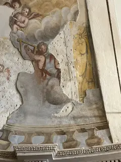 Dettaglio affreschi - Pieve dell' Assunta a Vesime