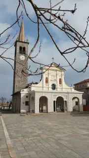 Vista - Parrocchiale di Santa Maria Assunta a Vigliano Biellese
