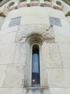 Abside - Canonica di Santa Maria di Vezzolano a AlbugnanoFrazione Vezzolano