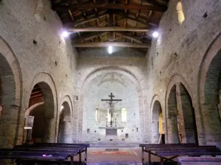 Interno - Pieve di Santa Maria a Viguzzolo