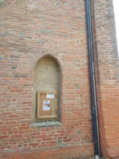 Fianco sinistro - Chiesa del Carmine a Incisa ScapaccinoFrazione Villa