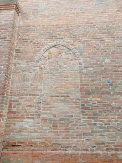 Fianco sinistro - Chiesa del Carmine a Incisa ScapaccinoFrazione Villa