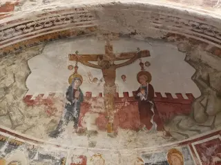 Crocifissione - Oratorio di San Sebastiano a Arborio
