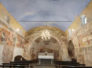Affreschi - Oratorio di San Sebastiano a Arborio