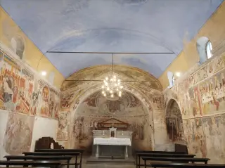 Affreschi - Oratorio di San Sebastiano a Arborio