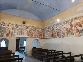 Affreschi - Oratorio di San Sebastiano a Arborio