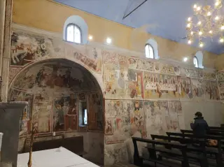 Affreschi - Oratorio di San Sebastiano a Arborio