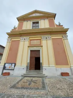 Facciata - Chiesa di San Nazario e Celso a Villarbasse