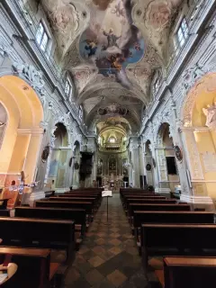 Interno - Chiesa di San Nazario e Celso a Villarbasse