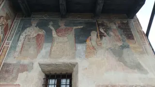 Madonna col Bambino e Magi - Chiesa di San Gottardo a CannobioFrazione Carmine Superiore