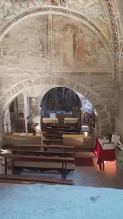 Interno e affreschi - Chiesa di San Gottardo a CannobioFrazione Carmine Superiore