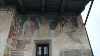 Madonna col Bambino e Magi - Chiesa di San Gottardo a CannobioFrazione Carmine Superiore