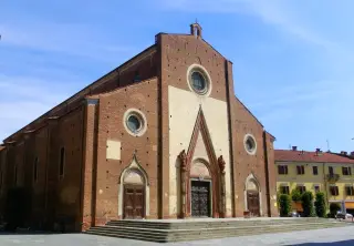 Facciata - Cattedrale dell' Assunta a Saluzzo