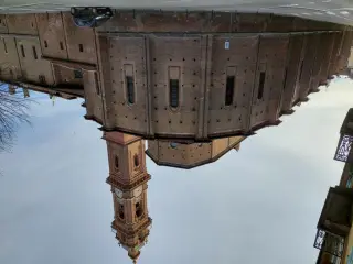 Abside e campanile - Cattedrale dell' Assunta a Saluzzo