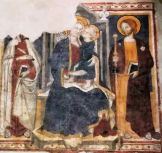 Madonna col Bambino - Chiesa di San Giovanni a Saluzzo