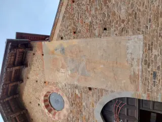 San Cristoforo in facciata - Chiesa di San Giovanni a Saluzzo