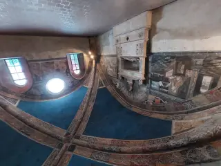 Sala capitolare - affreschi - Chiesa di San Giovanni a Saluzzo