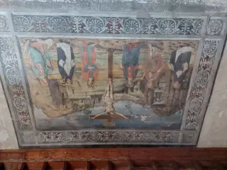 Refettorio-Crocifissione - Chiesa di San Giovanni a Saluzzo