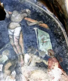Affresco - Chiesa di San Giovanni a Saluzzo
